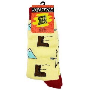 Oooh Yeah Into the Wild Socks Mens Dress Socks OSFM Size 8-13 Gift Him